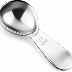 Short-Handled Stainless Steel Coffee Measuring Scoop